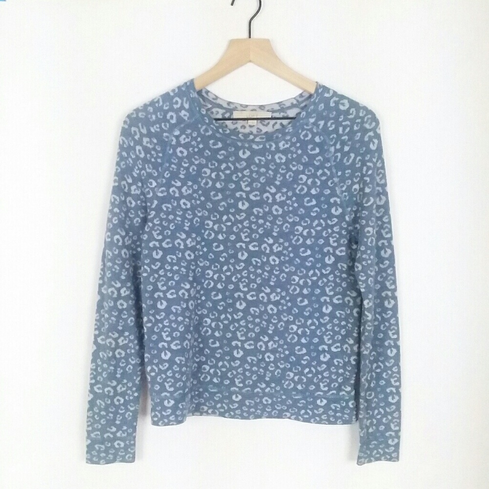 Loft leopard animal print sweater